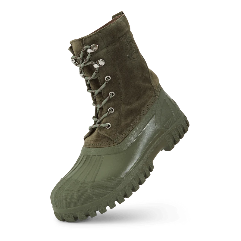 Anatra Burnt Moss Suede