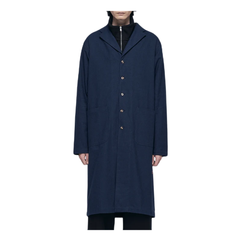 Cotton Coat Blue