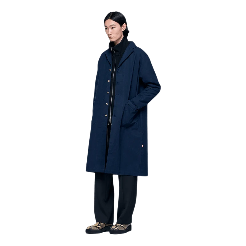 Cotton Coat Blue