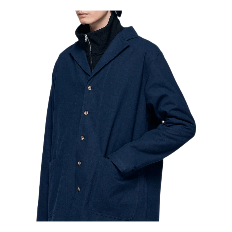 Cotton Coat Blue