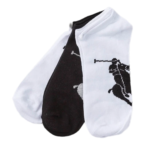 Big Pony Sock 3-Pack White