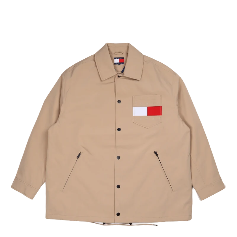 Tjcu Flag Coach Jacket Horseradish