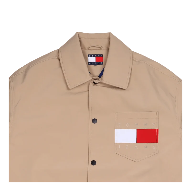 Tjcu Flag Coach Jacket Horseradish