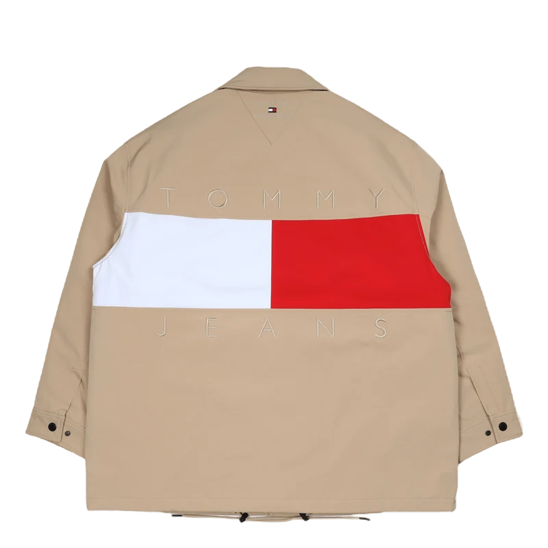 Tjcu Flag Coach Jacket Horseradish