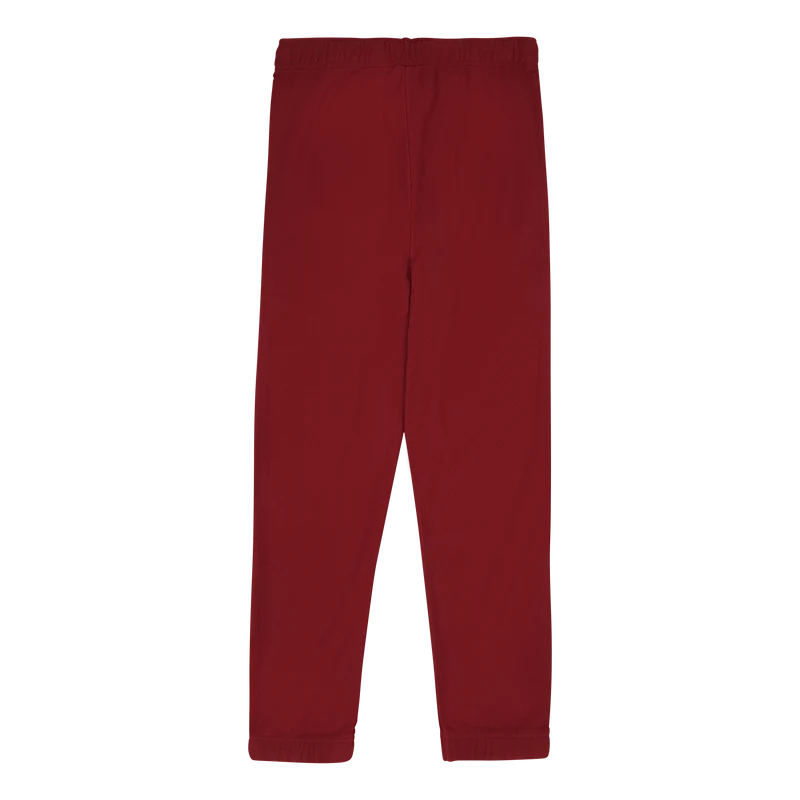 Elastic Cuff Pants Fired Brick