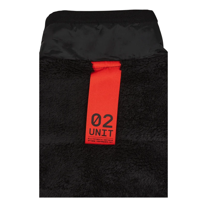 Pile Fleece Jacket Polo Black