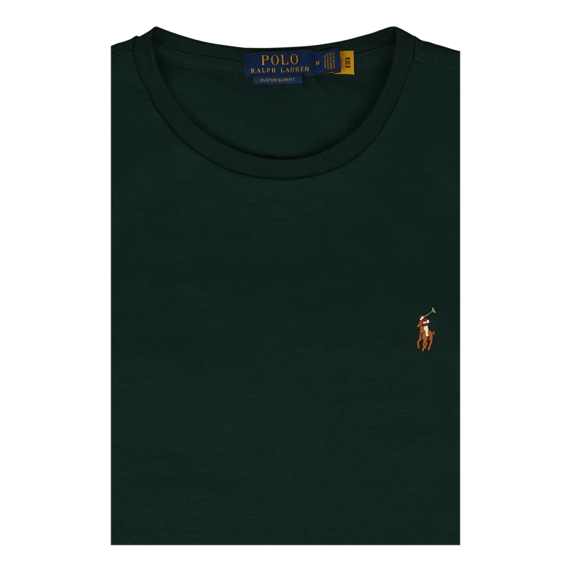 Custom Slim Fit Soft Cotton T-Shirt College Green