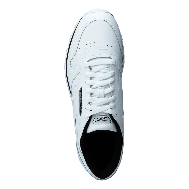 Cl Leather Mu White/black/silvmt