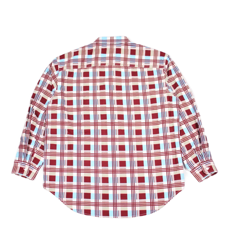 Skate L/s Woven Printed Burgun Multi-color