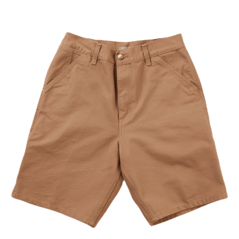 Single Knee Short Dusty H Brown /rinsed
