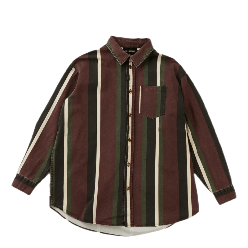 Boyfriend Shirt Dark Stripe