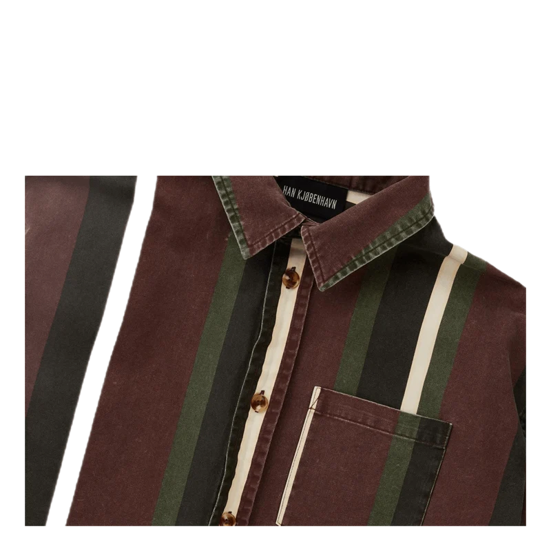 Boyfriend Shirt Dark Stripe