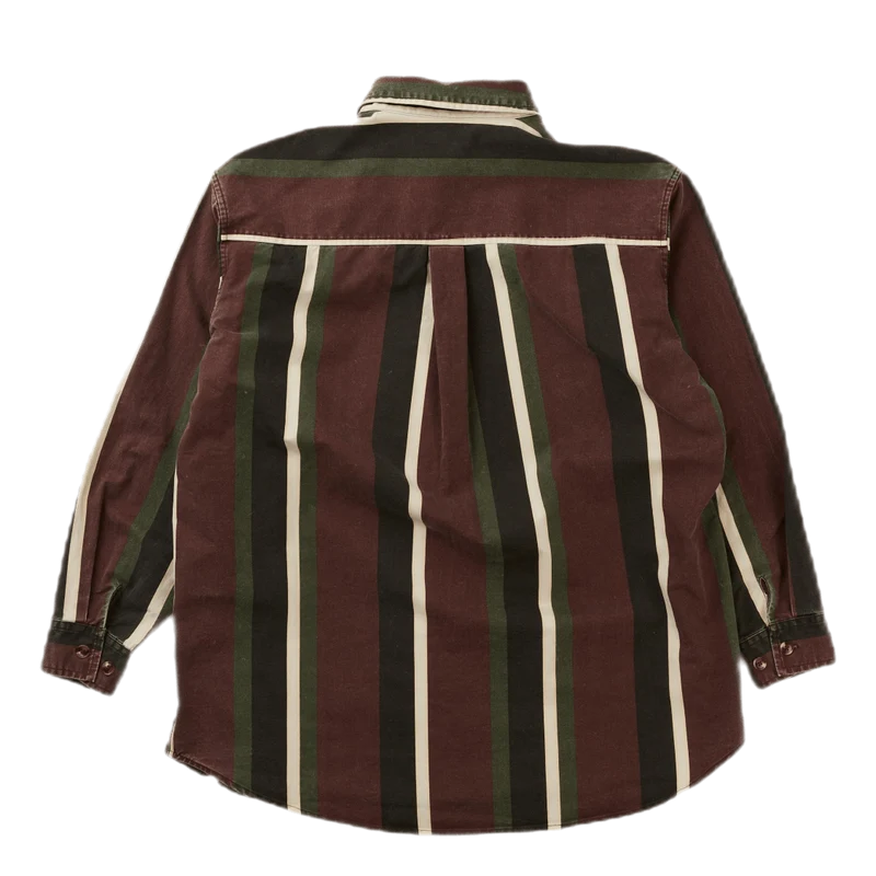 Boyfriend Shirt Dark Stripe