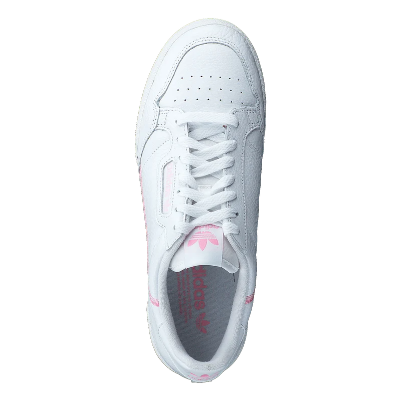 Continental 80 W Ftwr White/true Pink/clear Pin