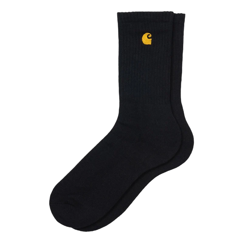 Chase Socks Black / Gold