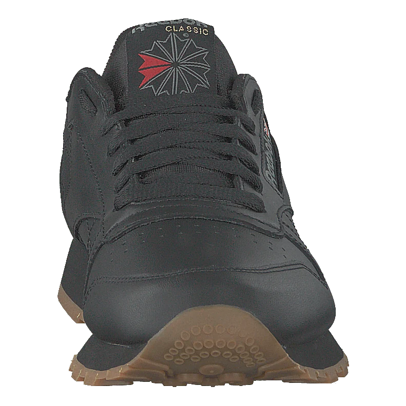 Cl Lthr Black/gum
