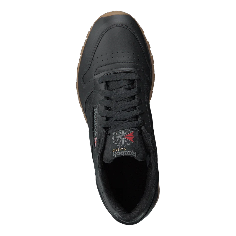 Cl Lthr Black/gum