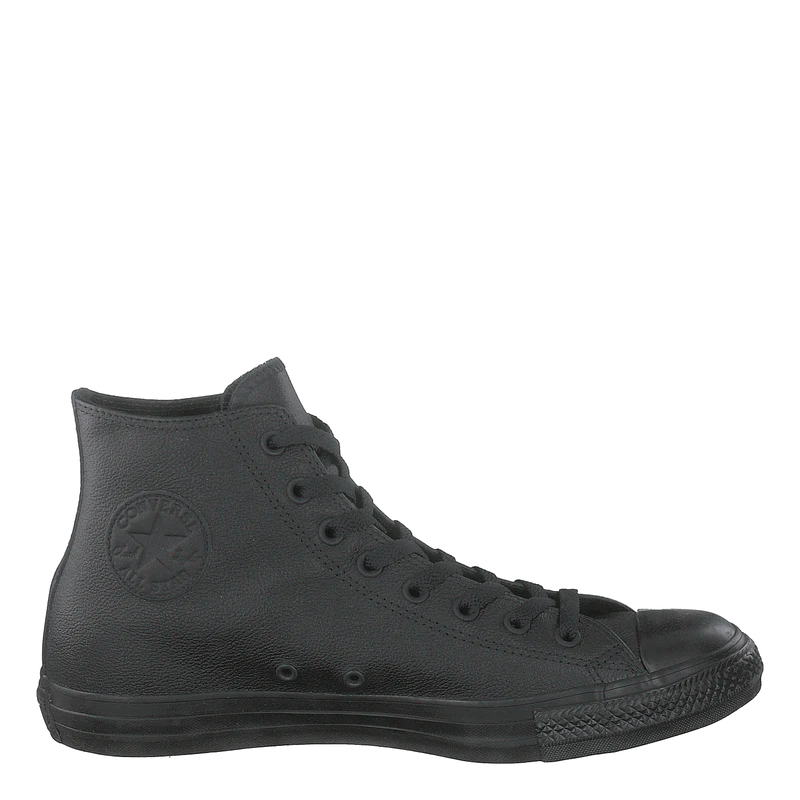 Chuck Taylor Black Mono Leathe Black