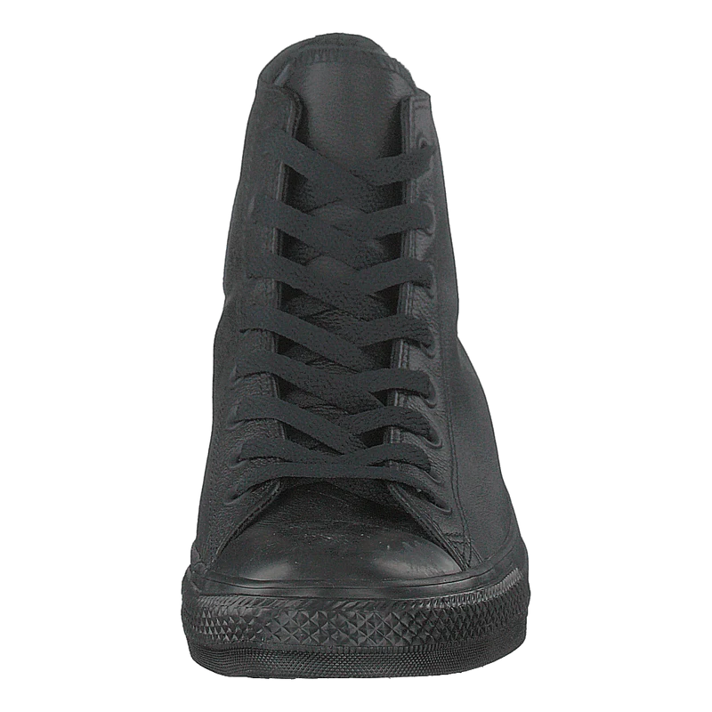 Chuck Taylor Black Mono Leathe Black