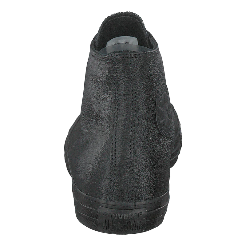 Chuck Taylor Black Mono Leathe Black