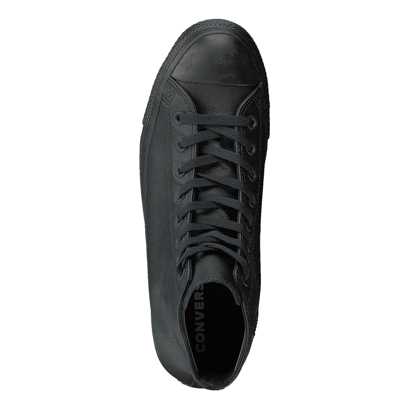 Chuck Taylor Black Mono Leathe Black