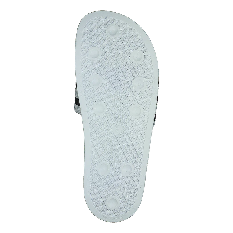 Adilette White/cblack/white