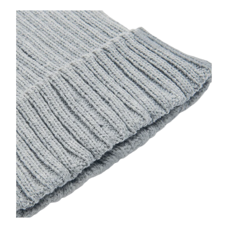 Ribbed Beanie Gray