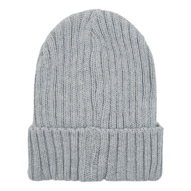 Ribbed Beanie Gray