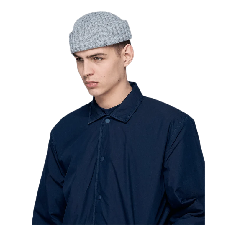 Ribbed Beanie Gray