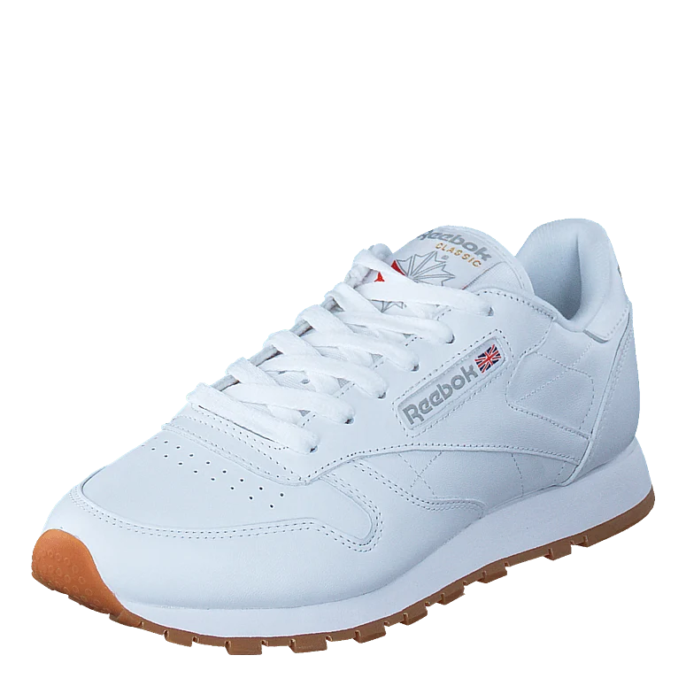 CL Lthr Int White/Gum