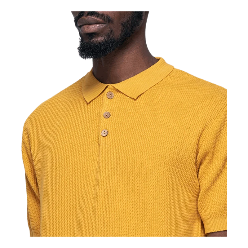 Sweater Short Sleeve Gnesta Yellow