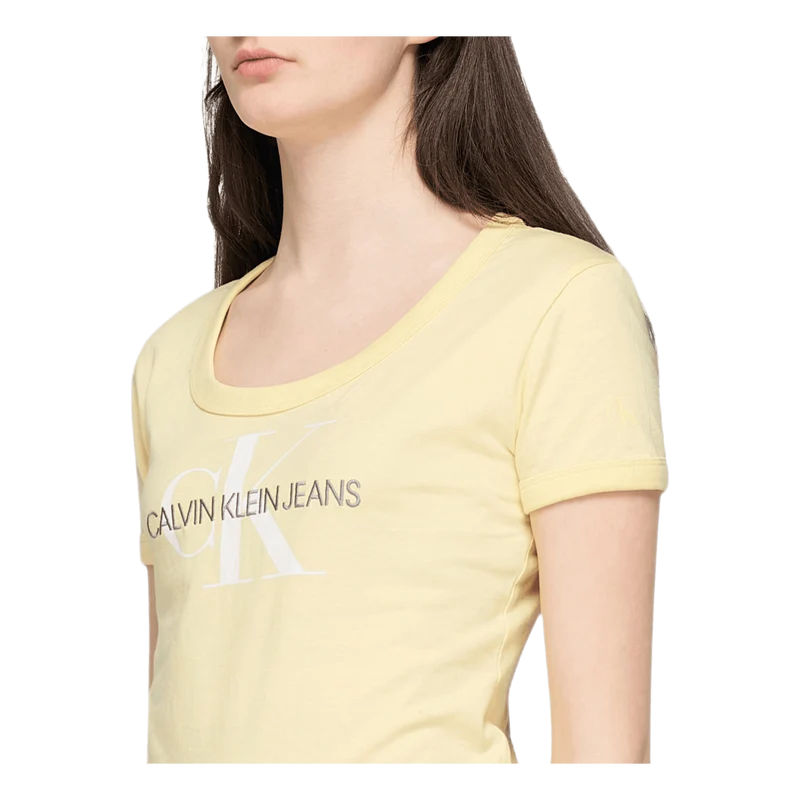 Vegetable Dye Monogram Baby Te Yellow