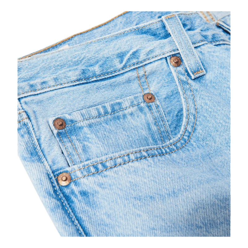 501 Crop Blue